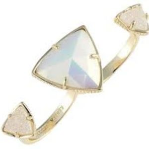 Kendra Scott Rachel Double Ring in Iridescent Viva